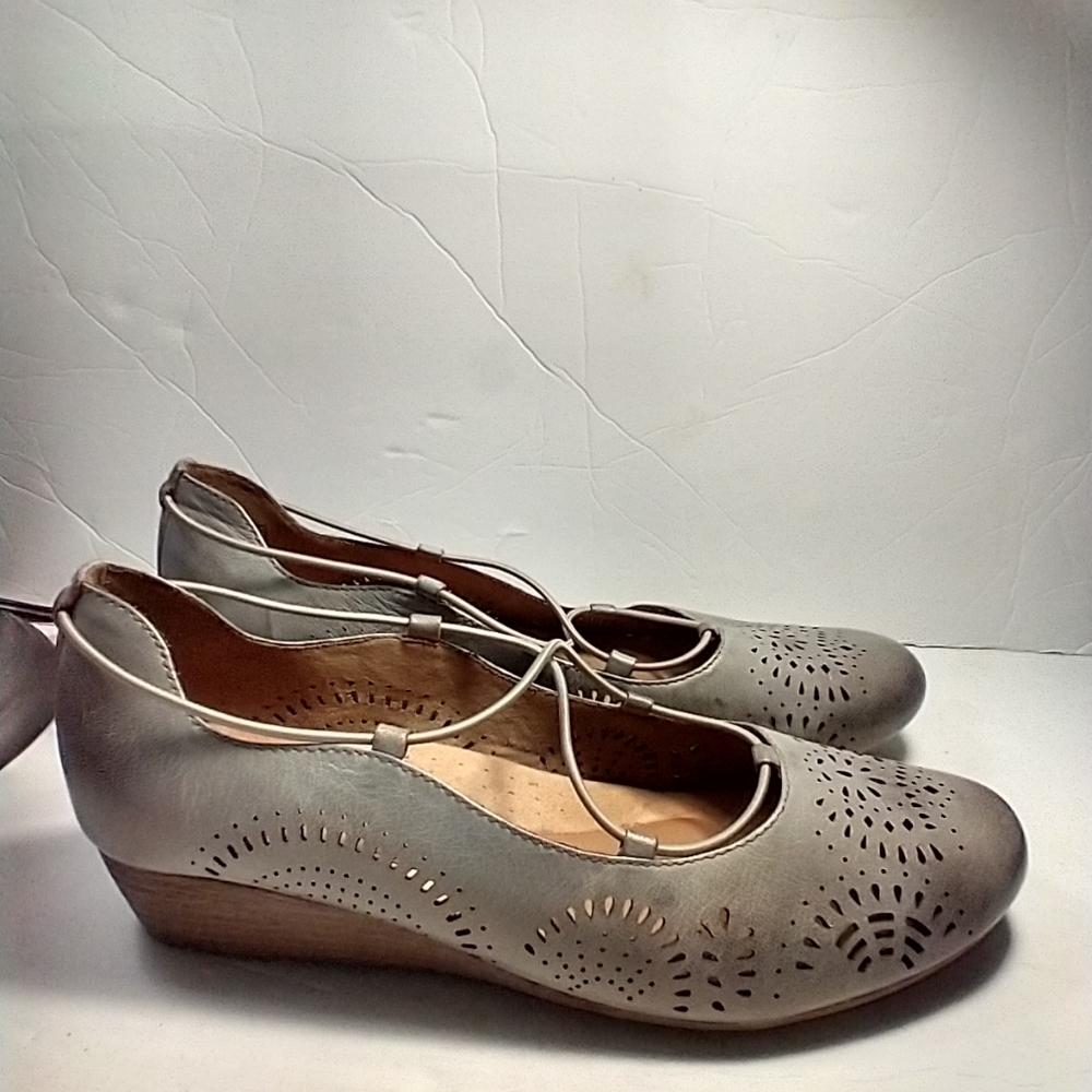 Rockport Cobb Hill Judson Cross Wedge Shoes Women's sz 11.